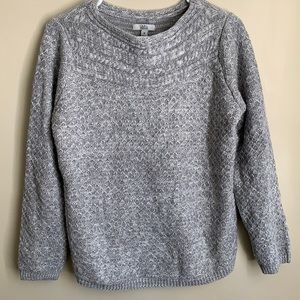 Croft and barrow grey sweater
